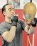 Billy Hendricks does speed bag
