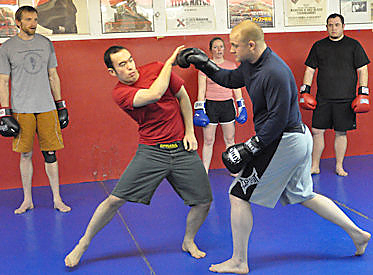 Pancrase kickboxing class